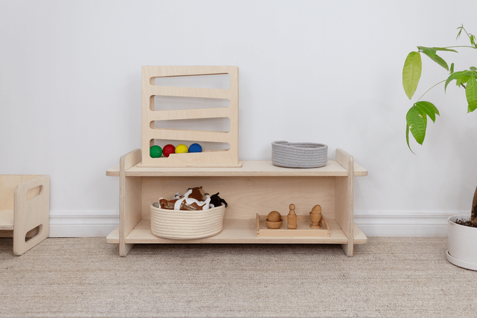 How To Setup a Montessori Shelf At Home - 3 Steps | The Montessori Room