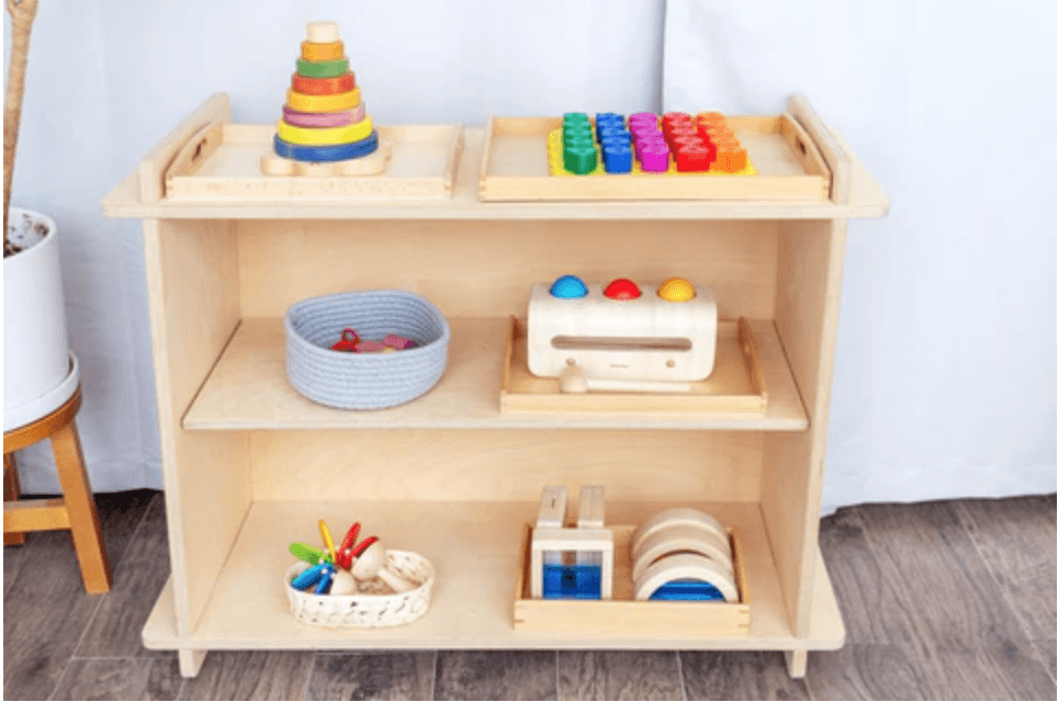 How to Setup an (Imperfect) Montessori Playroom - 4 Steps