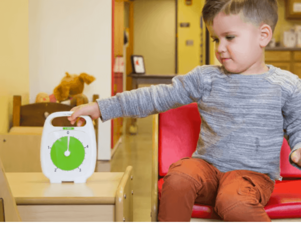 Meltdowns at the end of an activity? Here's how timers can help...