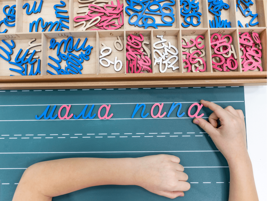 Using Moveable Alphabet What is the Movable Alphabet and should you get one? - The Montessori Room