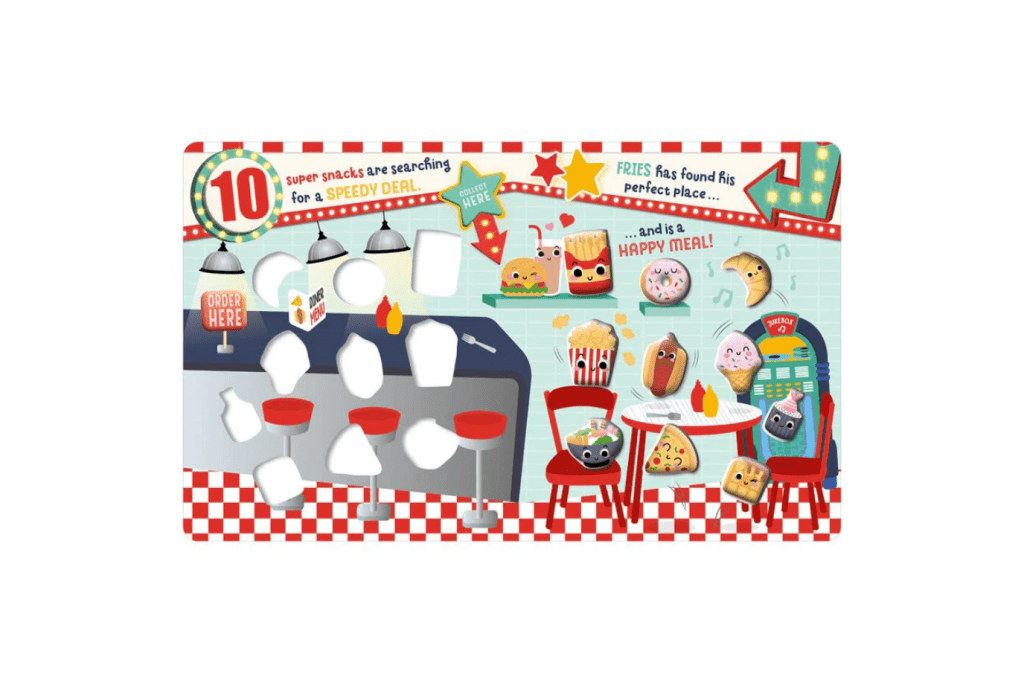 10 Super Snacks Board Book
