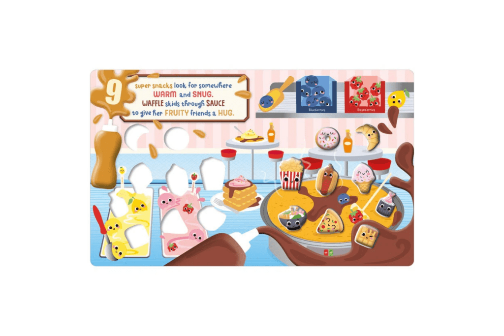 10 Super Snacks Board Book