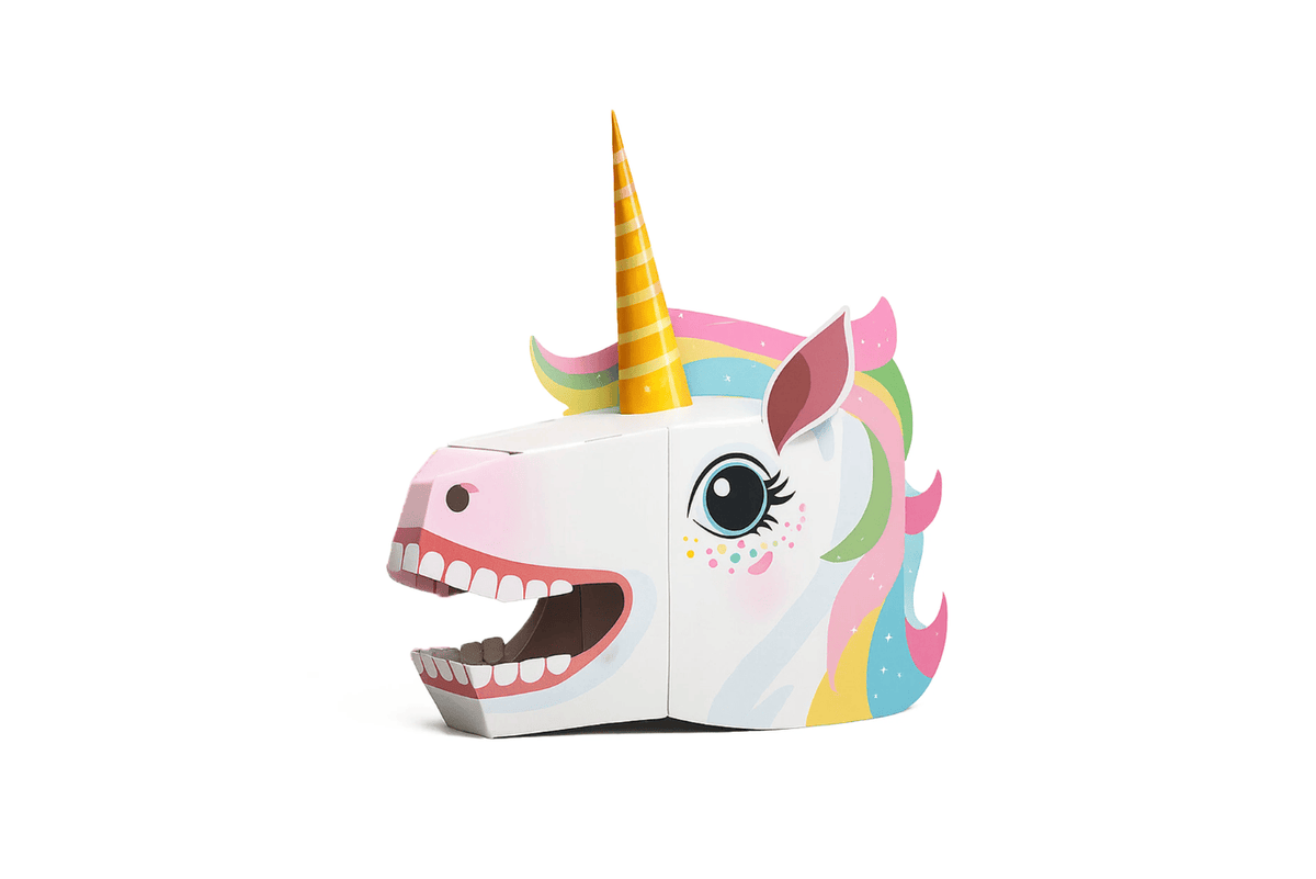 3D Paper Masks (Various Themes Available)