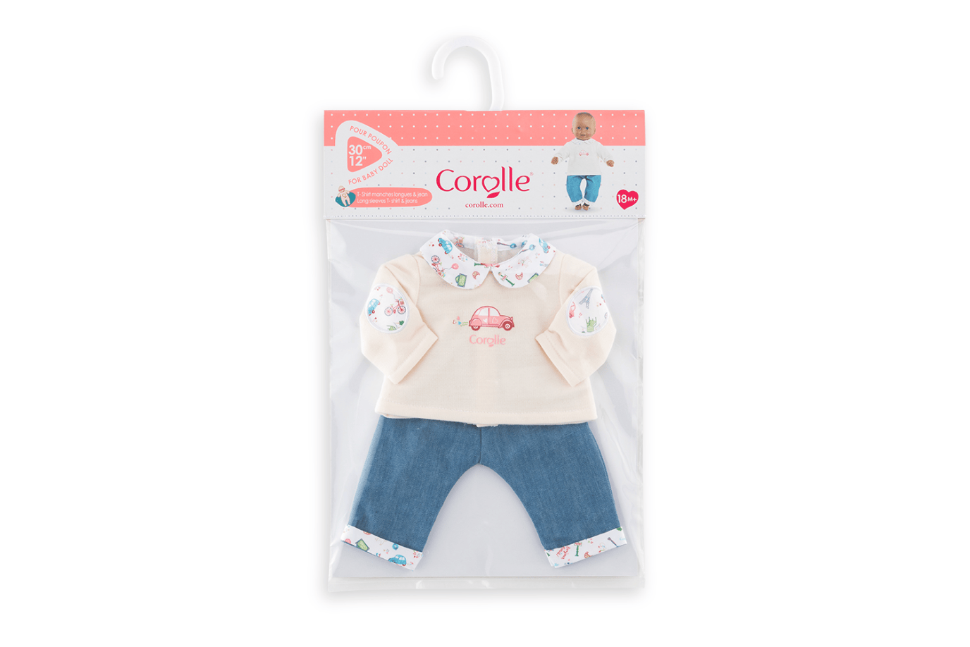 K.I.D. Toys Inc. Corolle Doll Outfits - For 30cm (12") Dolls (Multiple Styles Available)