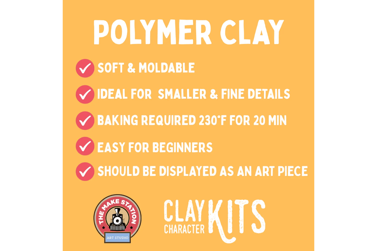 The Make Station The Make Station | DIY Clay Kits