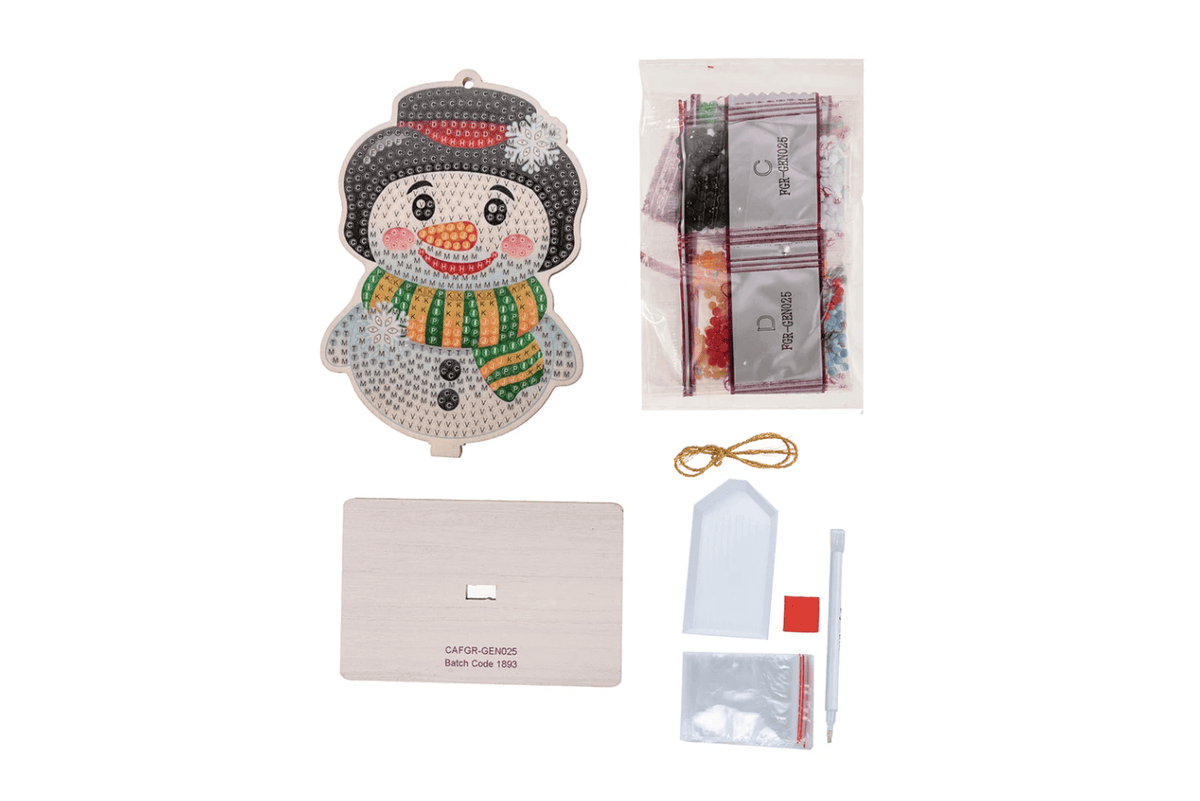 Outset Media Crystal Art Buddies: Christmas Ornaments