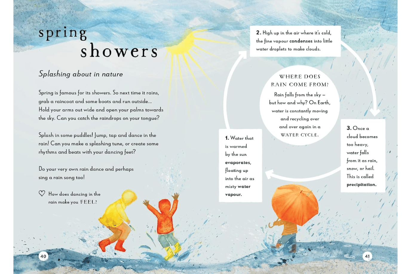 Penguin Random House Book A Field Guide to Spring: Play and Learn in Nature by Gabby Dawnay  [HARDCOVER]