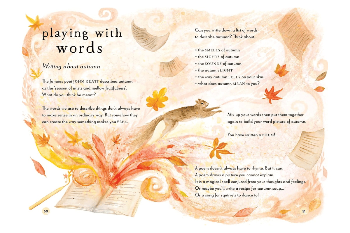 Penguin Random House A Field Guide to Autumn: Play and Learn in Nature by Gabby Dawnay [Hardcover]