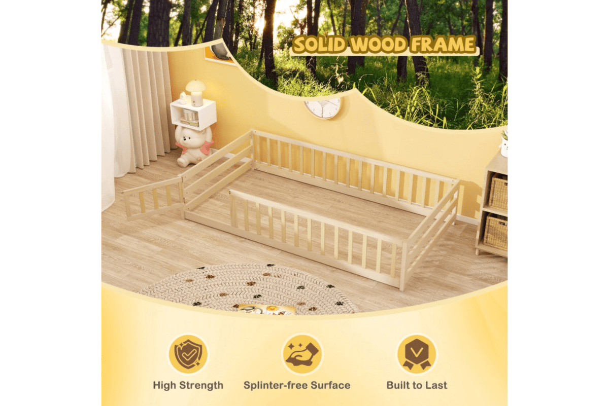 Costway Montessori Floorbed - Twin