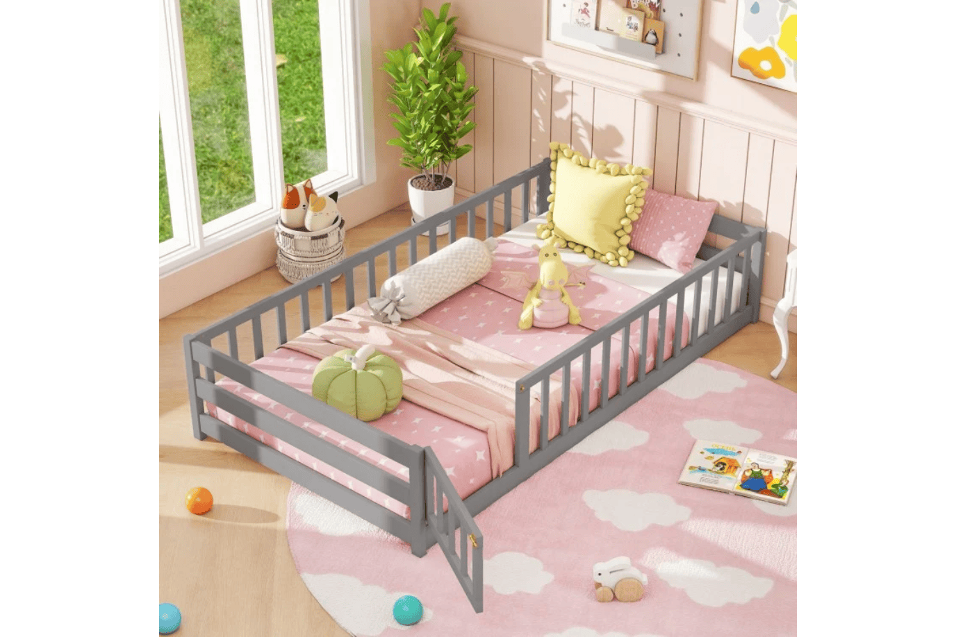 Costway Montessori Floorbed - Twin