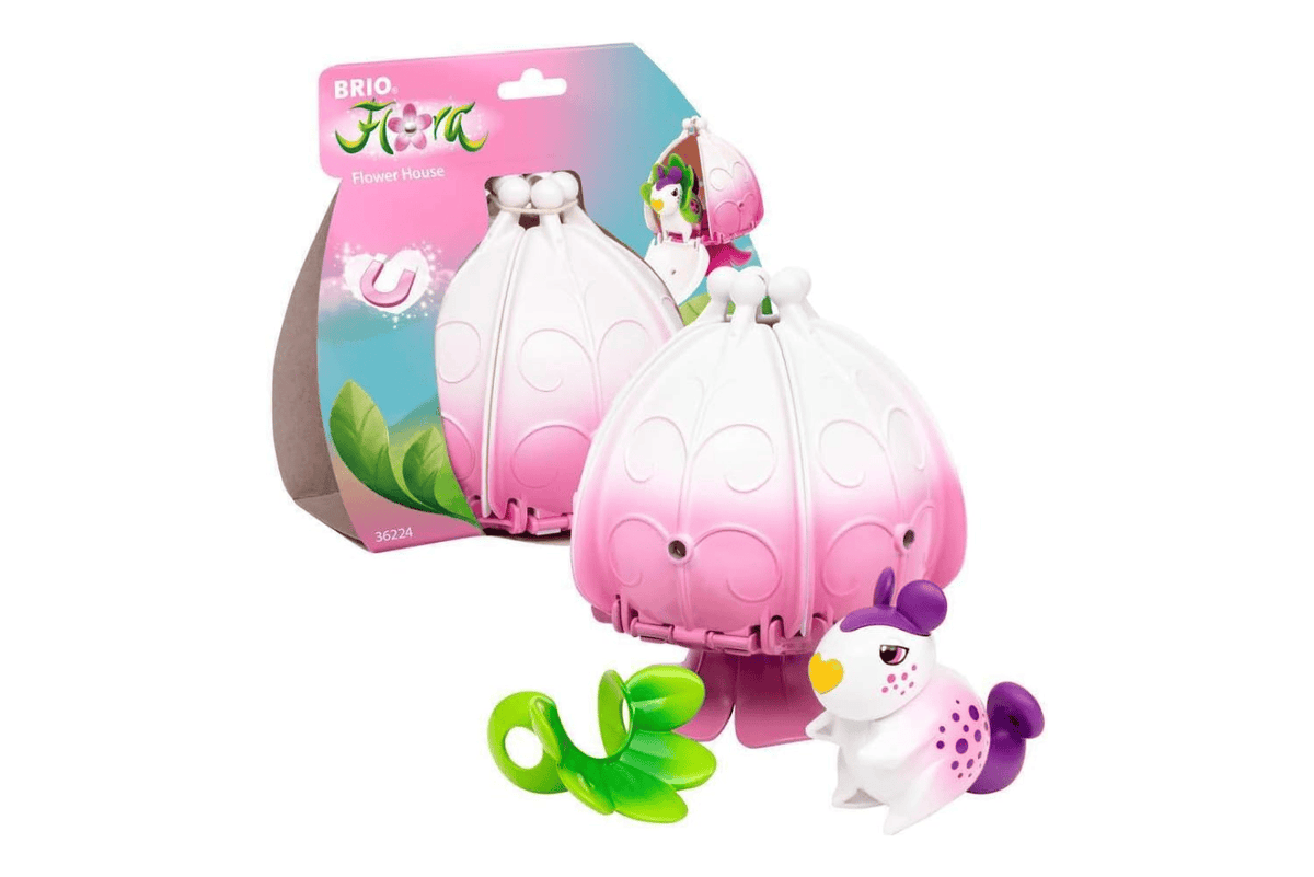 Tracy Stevenson Poppy Brio Flora: Flower House & Characters
