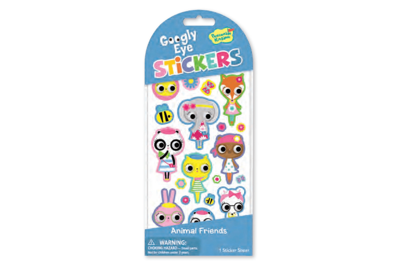 Peaceable Kingdom Stickers - Scratch & Sniff, Glow In The Dark, Googly Eyes, Puffy and Foil