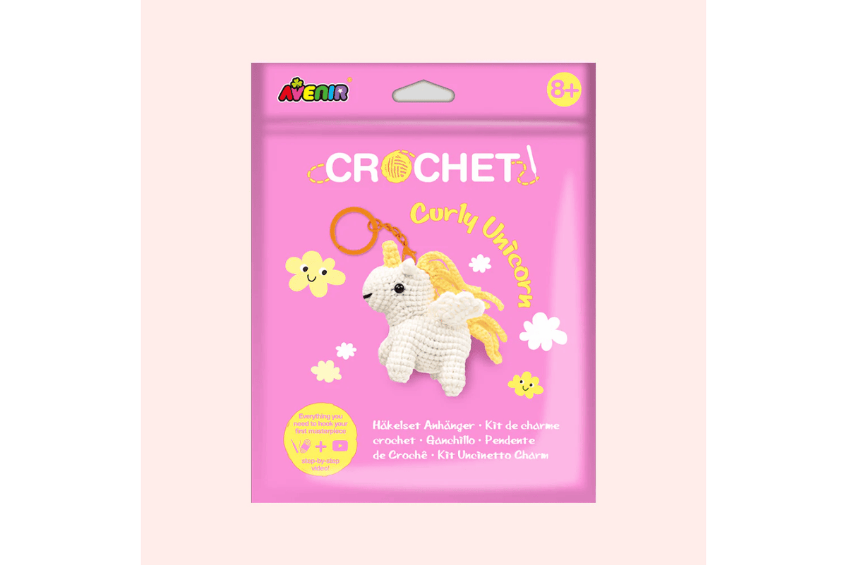 Playwell Unicorn Avenir Keychain Crochet Kits