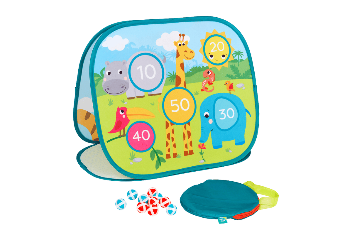 K.I.D. Toys Inc. Toss &amp; Score Velcro Ball Dartboard