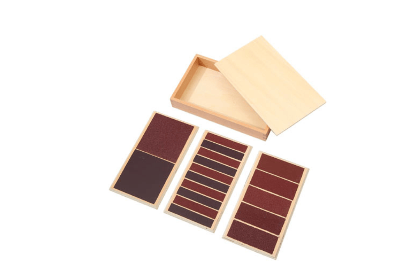 Adena Montessori Rough and Smooth Boards Set