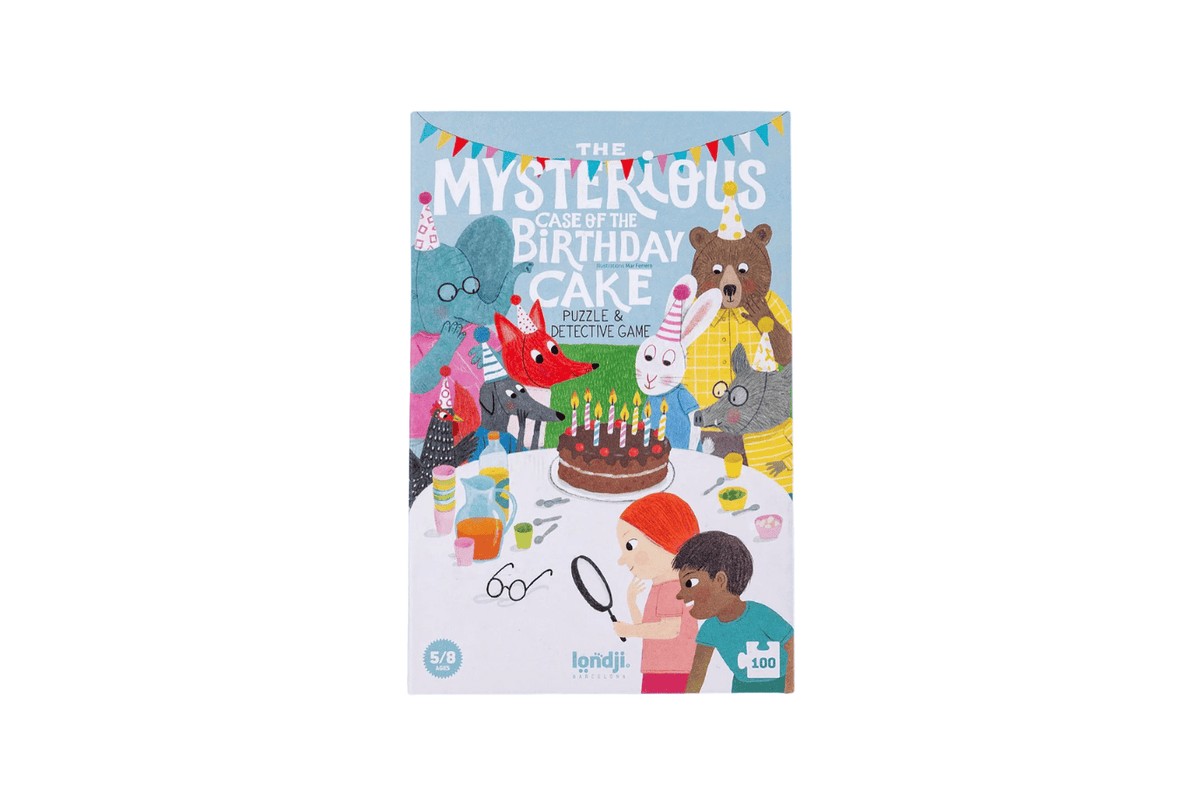 Fire the Imagination Puzzle &amp; Detective Game - The Mysterious Case of the Birthday Cake