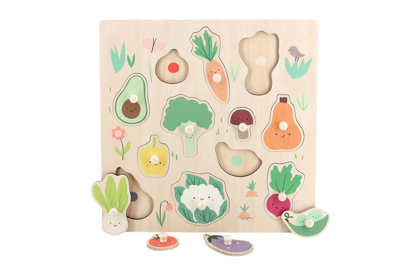 Fire The Imagination Fresh Produce Peg Puzzle
