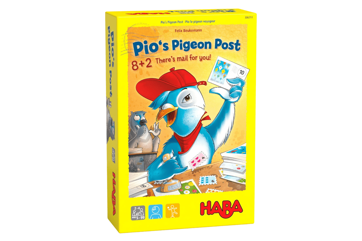 Haba Pio’s Pigeon Post Game, math games for kids, best math games for kids, Haba games Toronto, Haba Toronto, best games for a 5 year old, games for a 6 year old, Toronto, Canada
