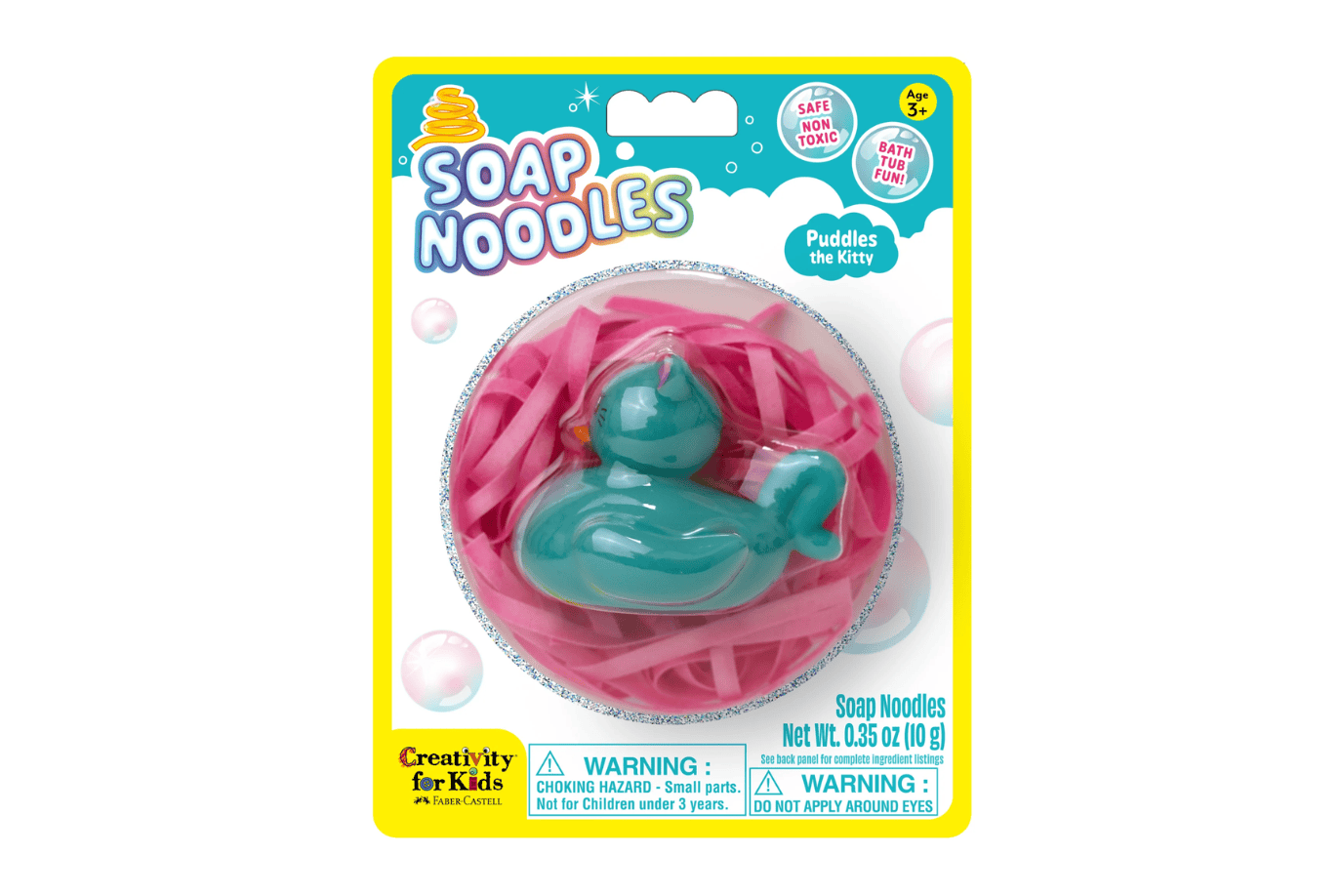 Faber-Castell Kitty Soap Noodles & Bath Toy