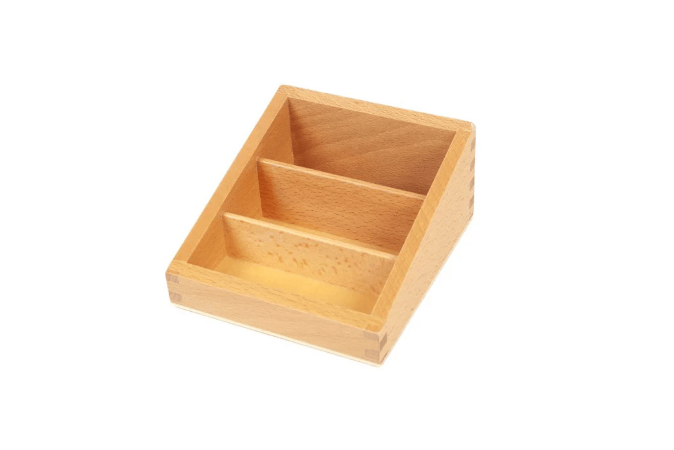 Adena Montessori Wooden 3-Part Cards Holder