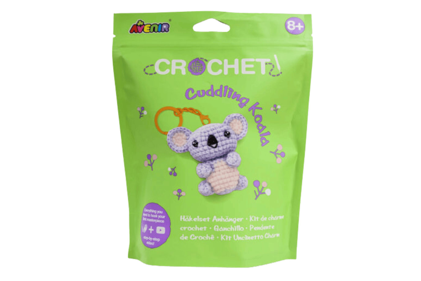 Playwell Cuddling Koala Avenir Keychain Crochet Kits