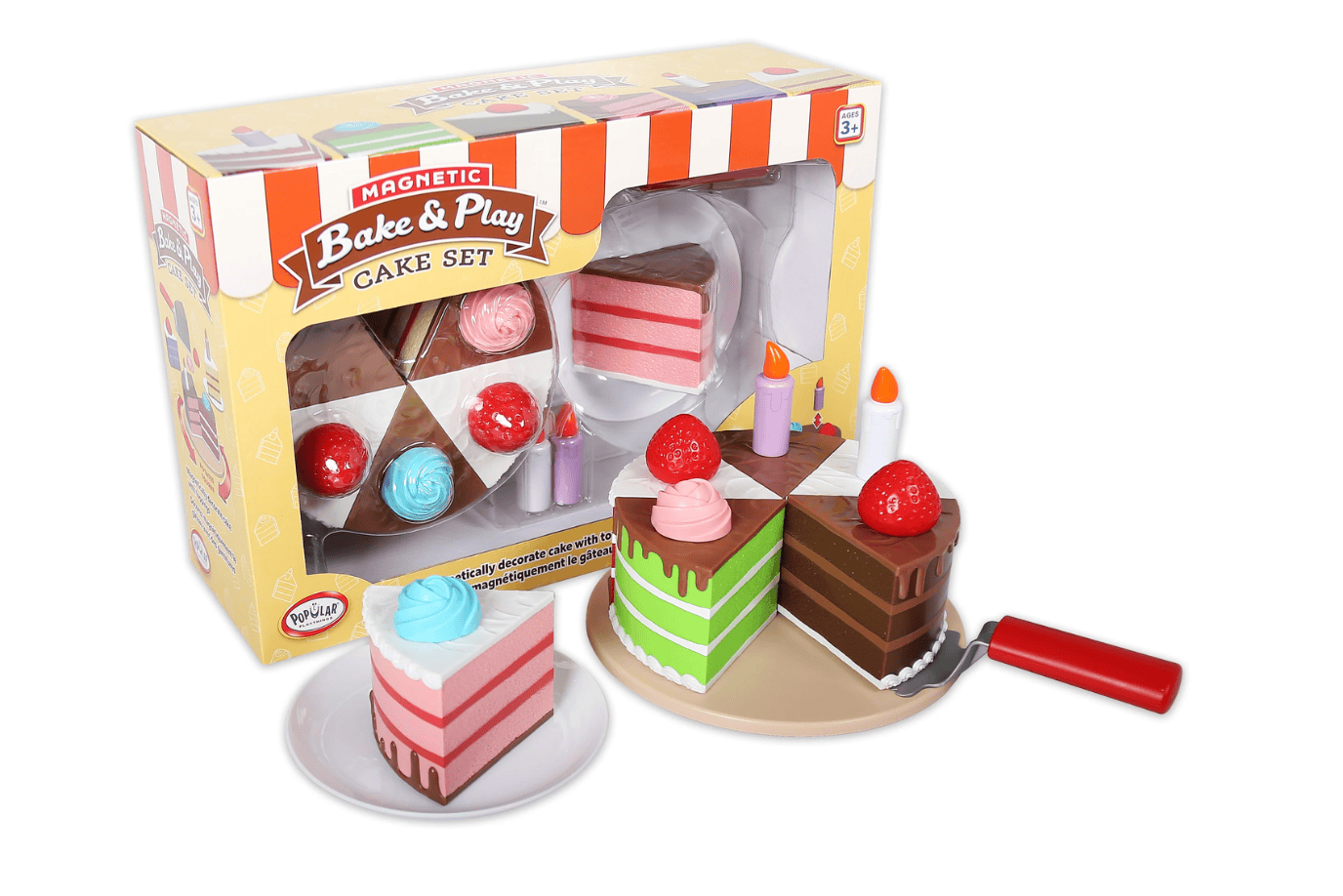 Outset Media Magnetic Bake and Play Cake Set
