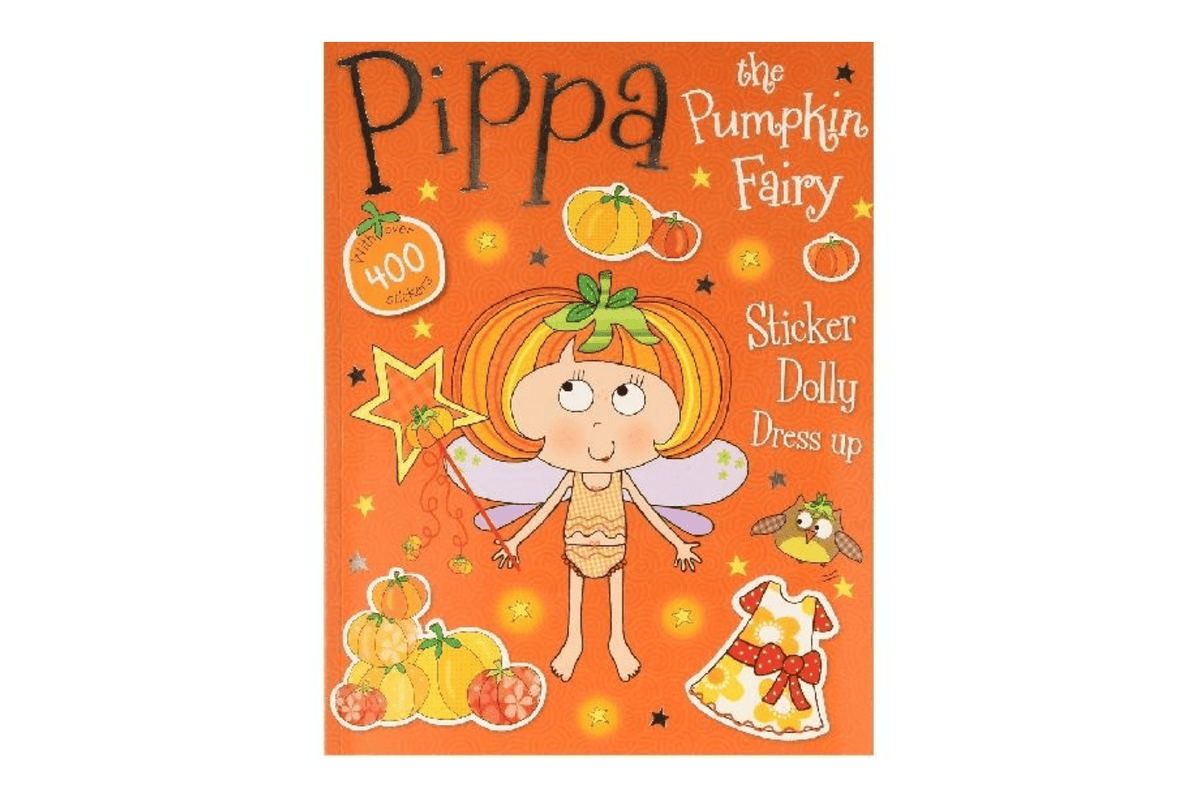 Fire the Imagination Pippa The Pumpkin Fairy - Sticker Dolly Dress-Up