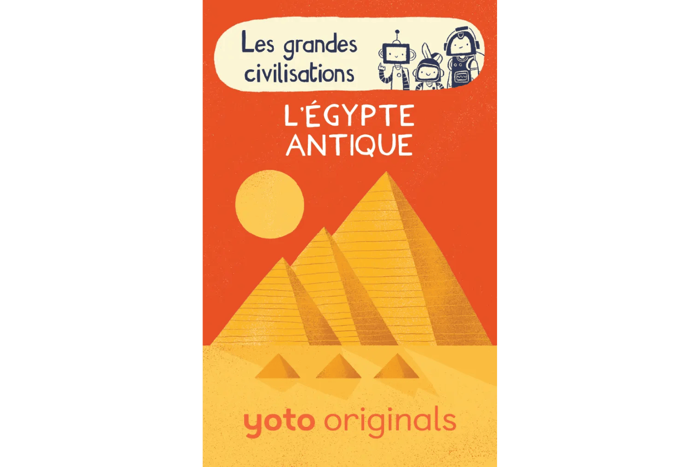 Yoto Play Yoto Card Pack: Les BrainBots : Les grandes civilisations (8 Cards)
