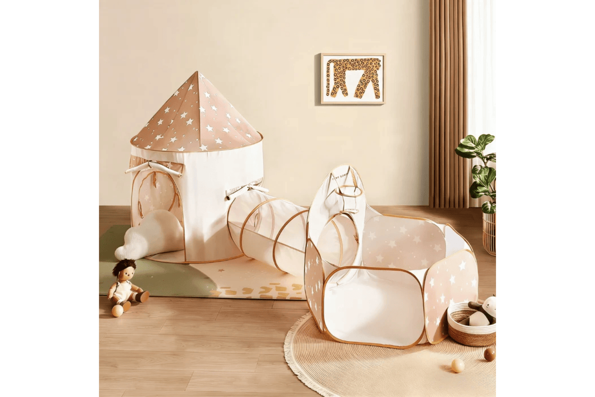 Tinyland 3-In-1 Play Tunnel and Tent