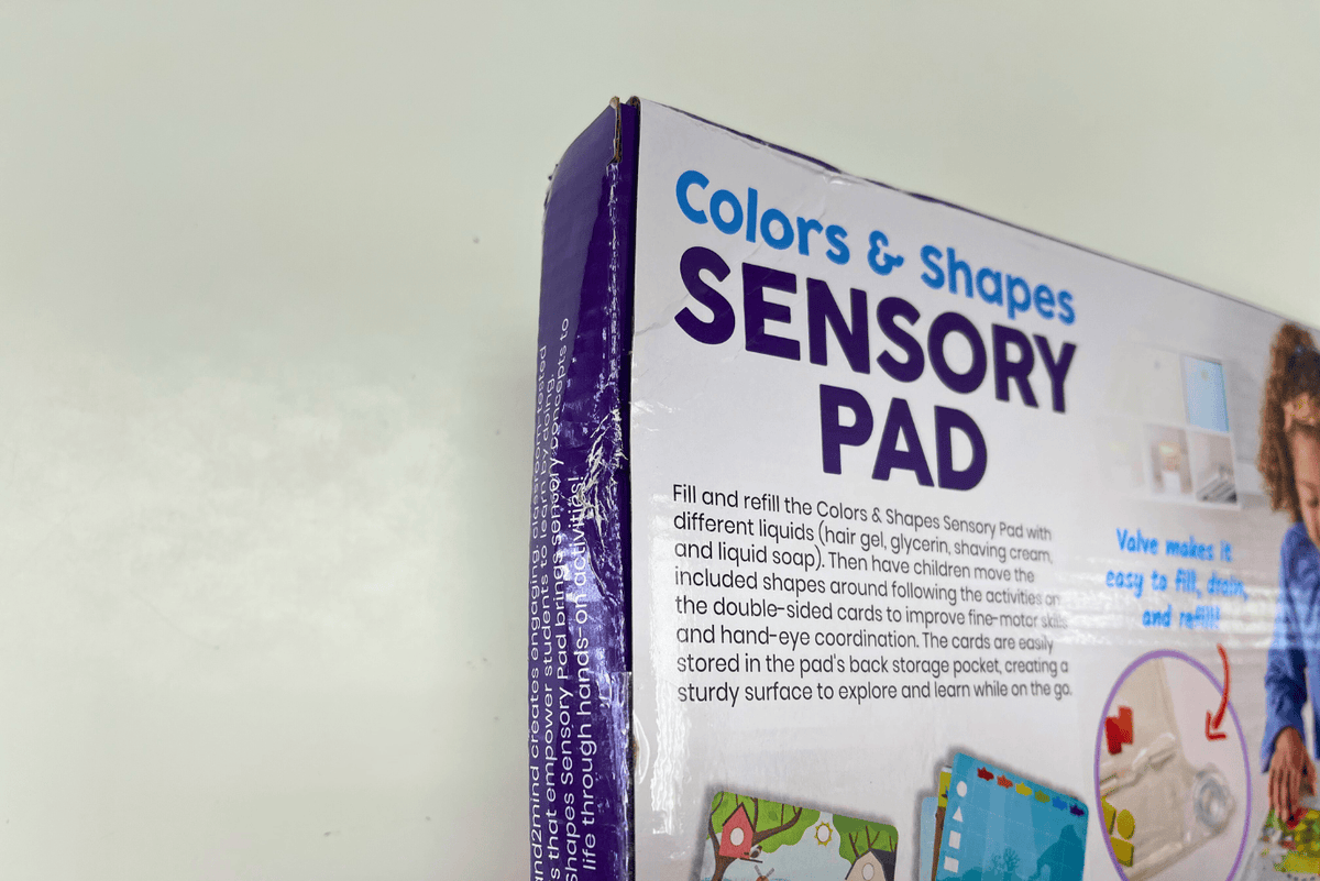 Playwell Colours & Shapes Sensory Pad - Damaged Box - FINAL SALE