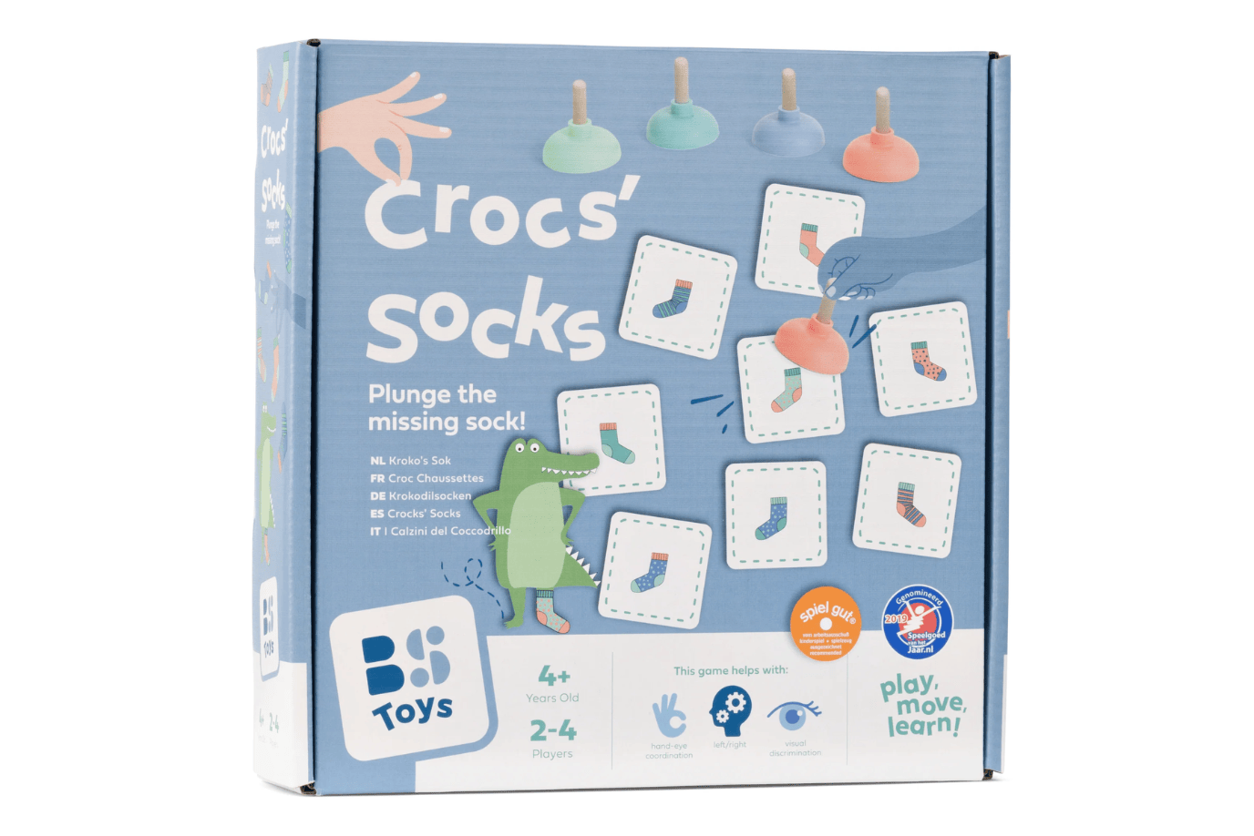 Fire the Imagination Crocs' Socks Plunger Game - Ages 4+