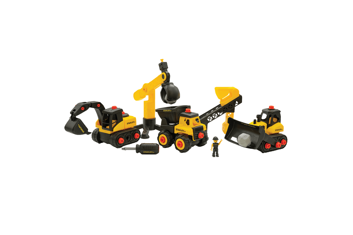 K.I.D. Toys Inc. Stanley Jr.- Mega Construction Bundle