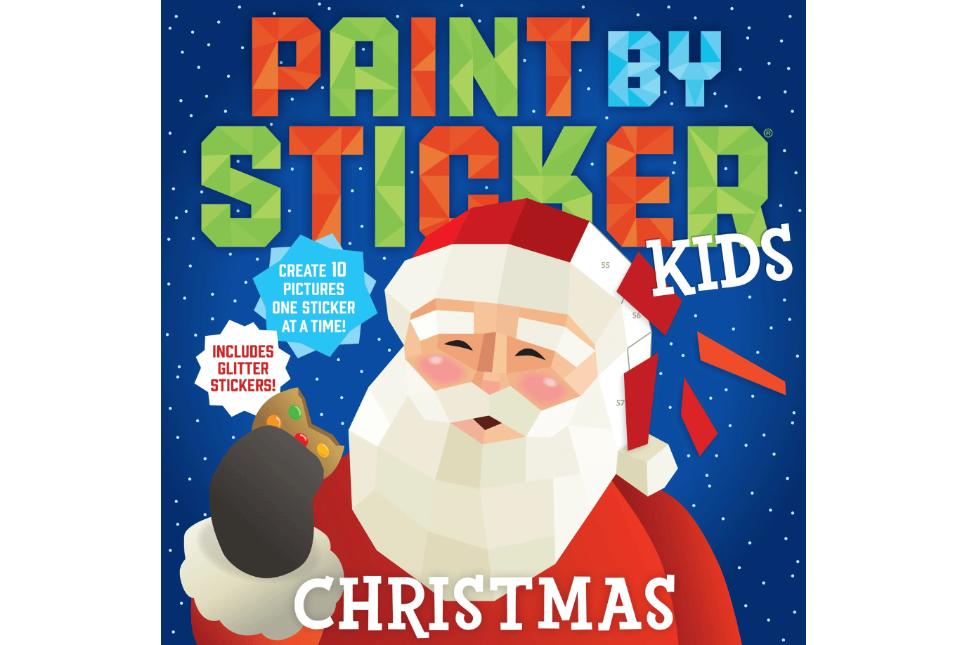 Fire the Imagination Paint by Sticker Kids: Christmas