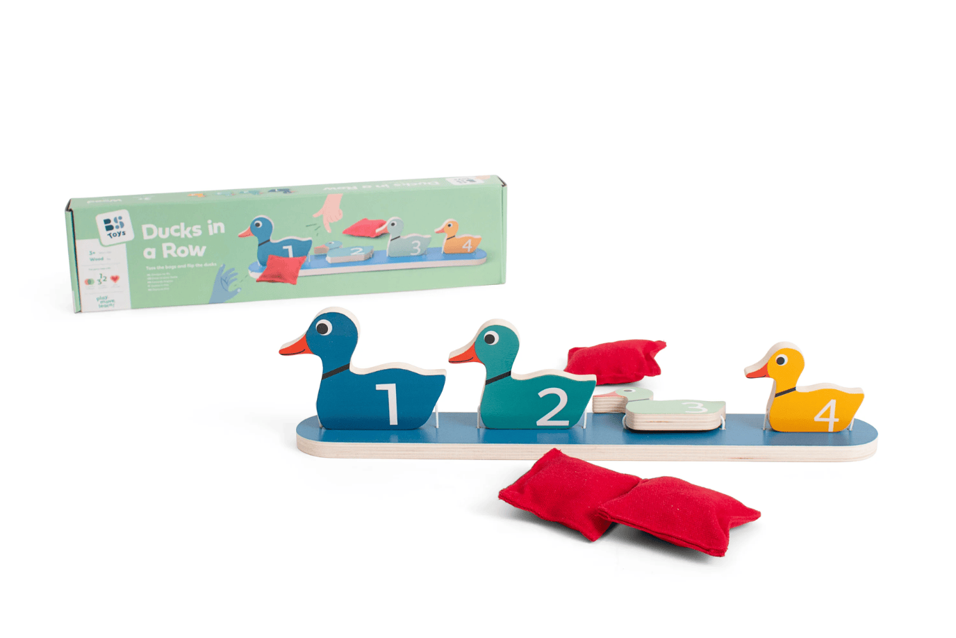 Fire The Imagination Ducks in a Row Beanbag Game