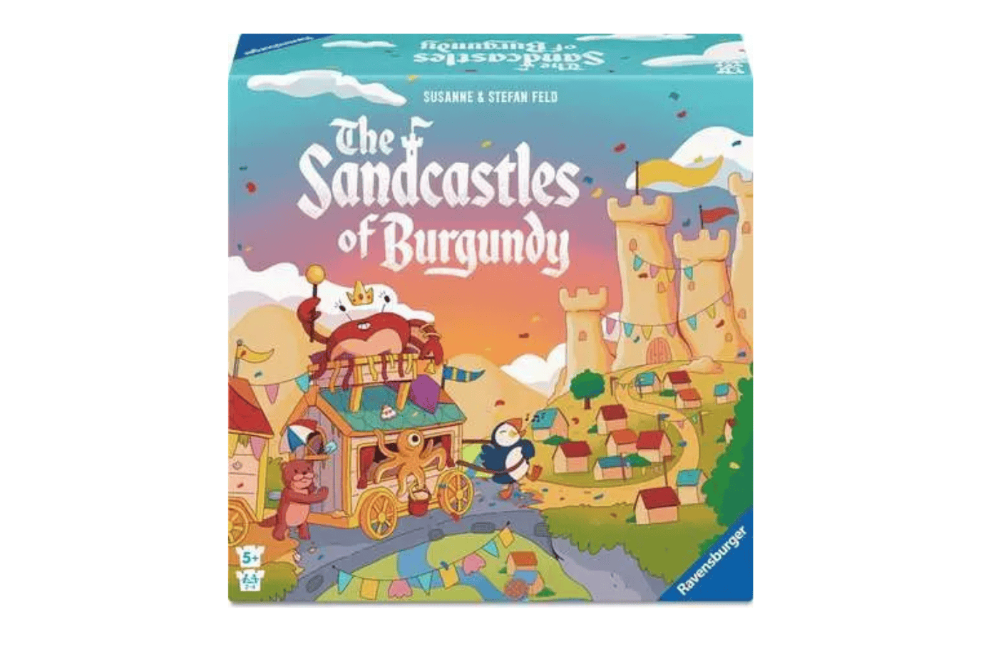 Tracy Stevenson The Sandcastles of Burgundy Game - Ages 5+