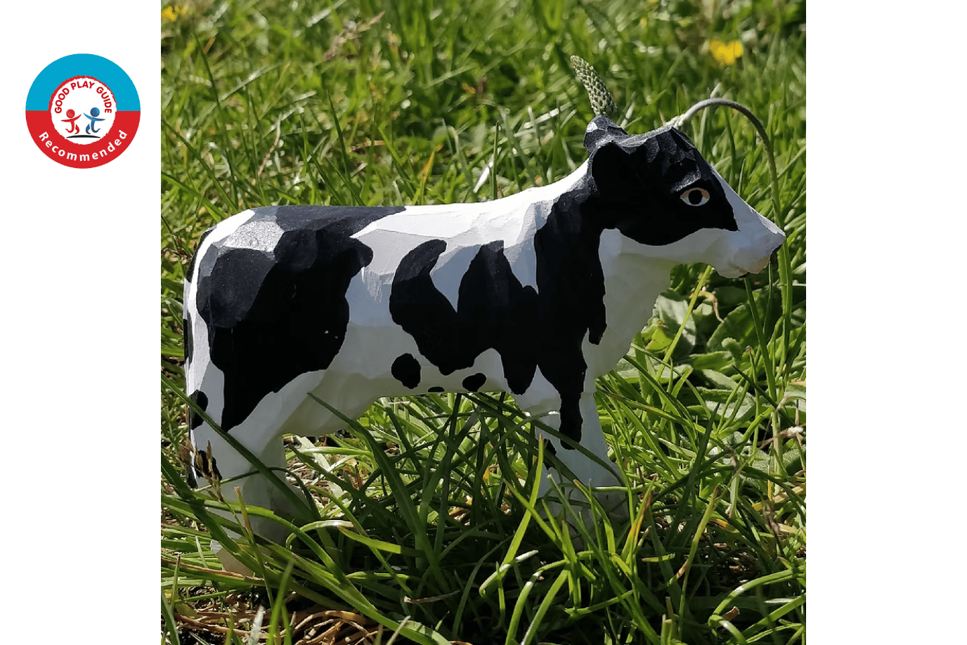 Wudimals Wudimals Wooden Cow