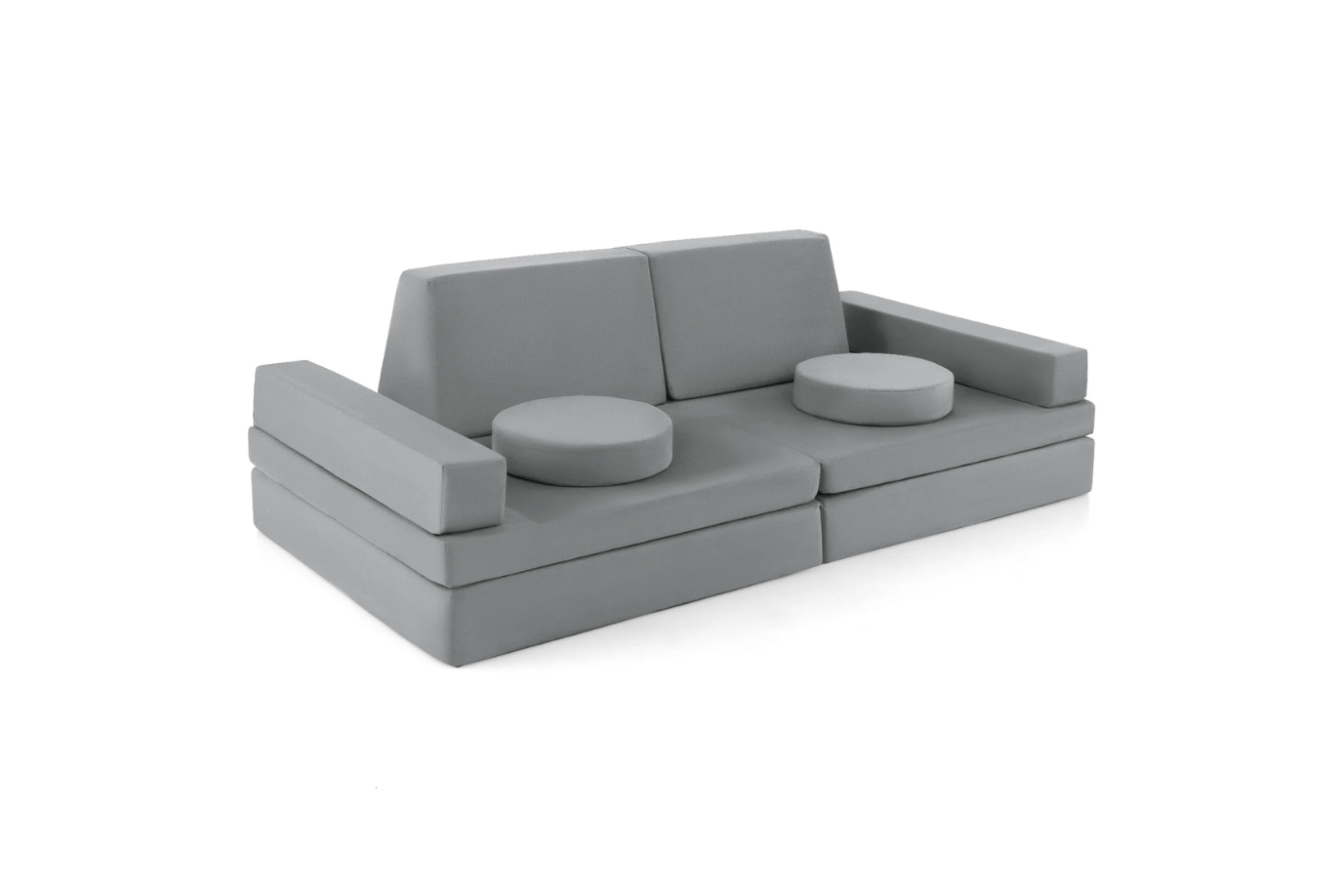 Costway Grey 10 Piece Children’s Play Couch