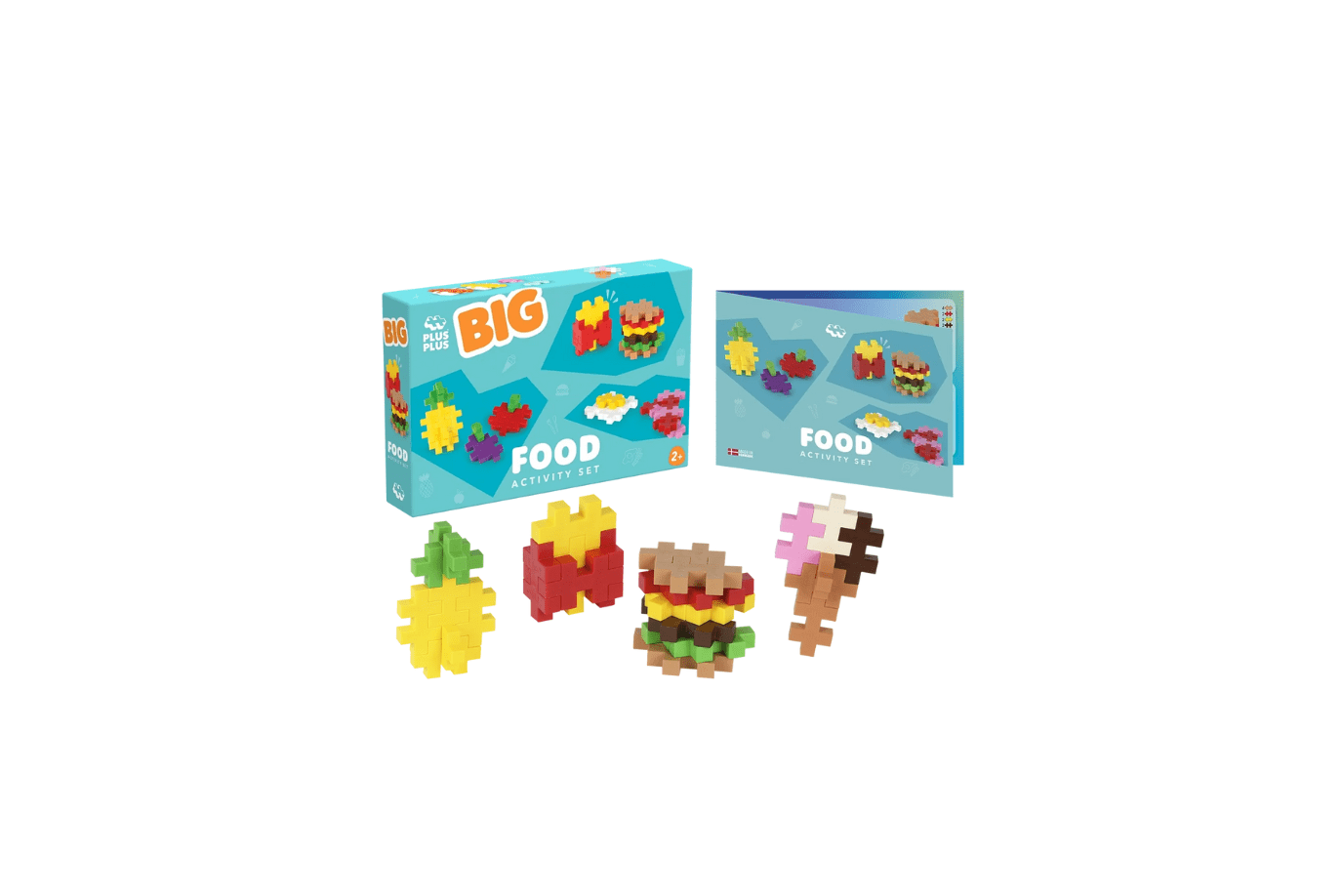 Plus-Plus BIG Activity Set - Food, The Montessori Room, Toronto, Ontario, Canada. 