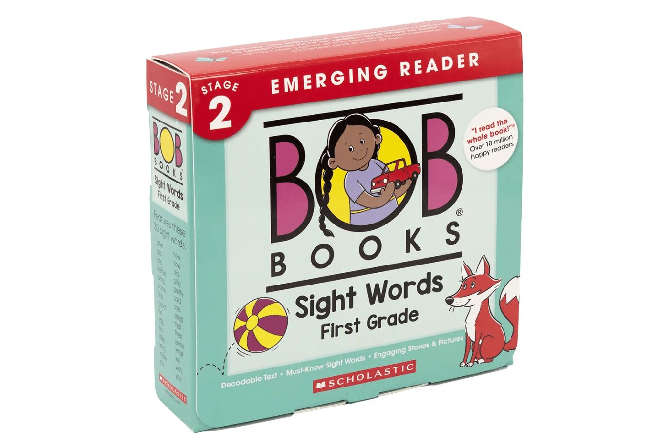 Bob Books: Sight Words - First Grade [Stage 2: Emerging Reader], bob books readers, best books for teaching children to read, ages 6 and 7, grade one, phonics, sight words, best books for classroom, best books for children learning to read, The Montessori Room, Toronto, Ontario, Canada. 
