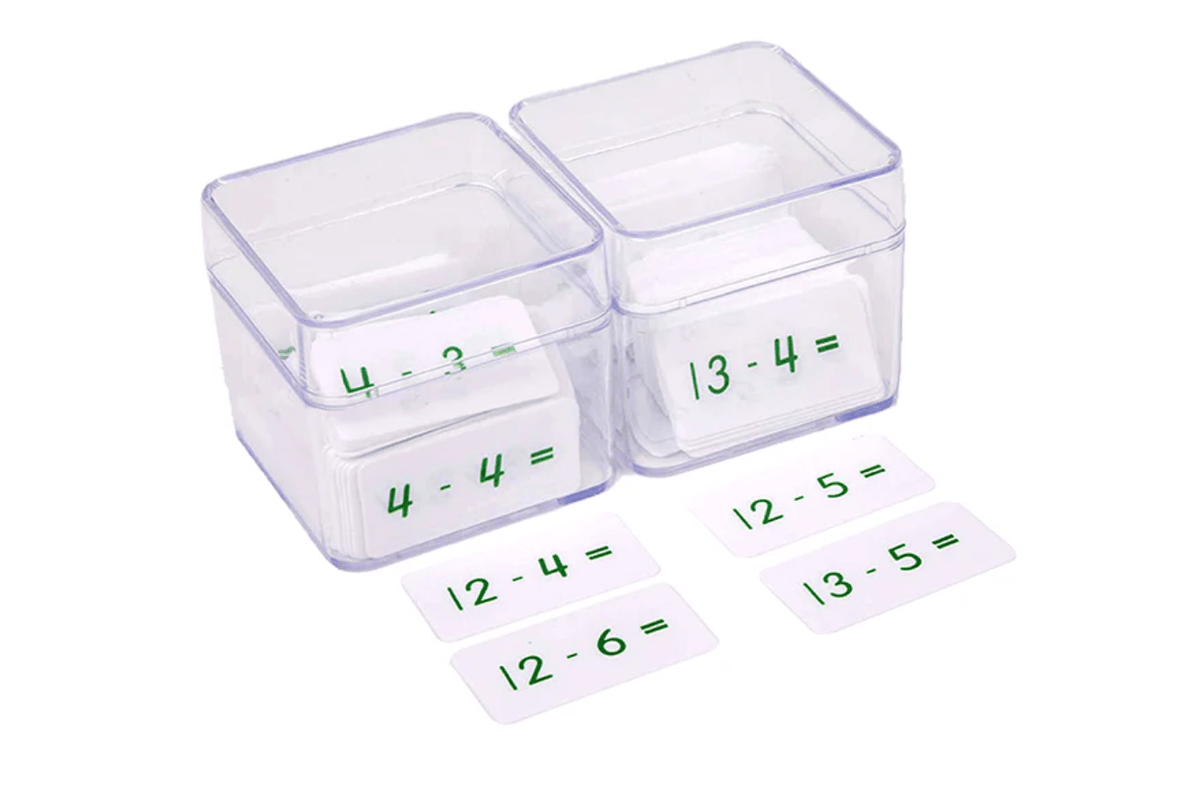 Adena Montessori Subtraction Problem Slips