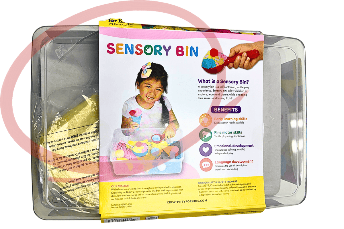 Faber-Castell Ice Cream Shop Sensory Bin Kits [Ice Cream Shop] - Damaged Packaging - FINAL SALE