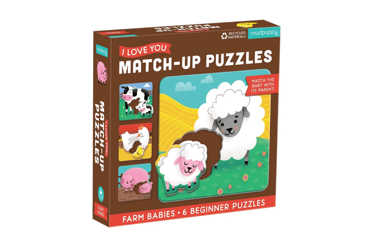 Raincoast Books Farm Babies: I Love You Match-Up Puzzles