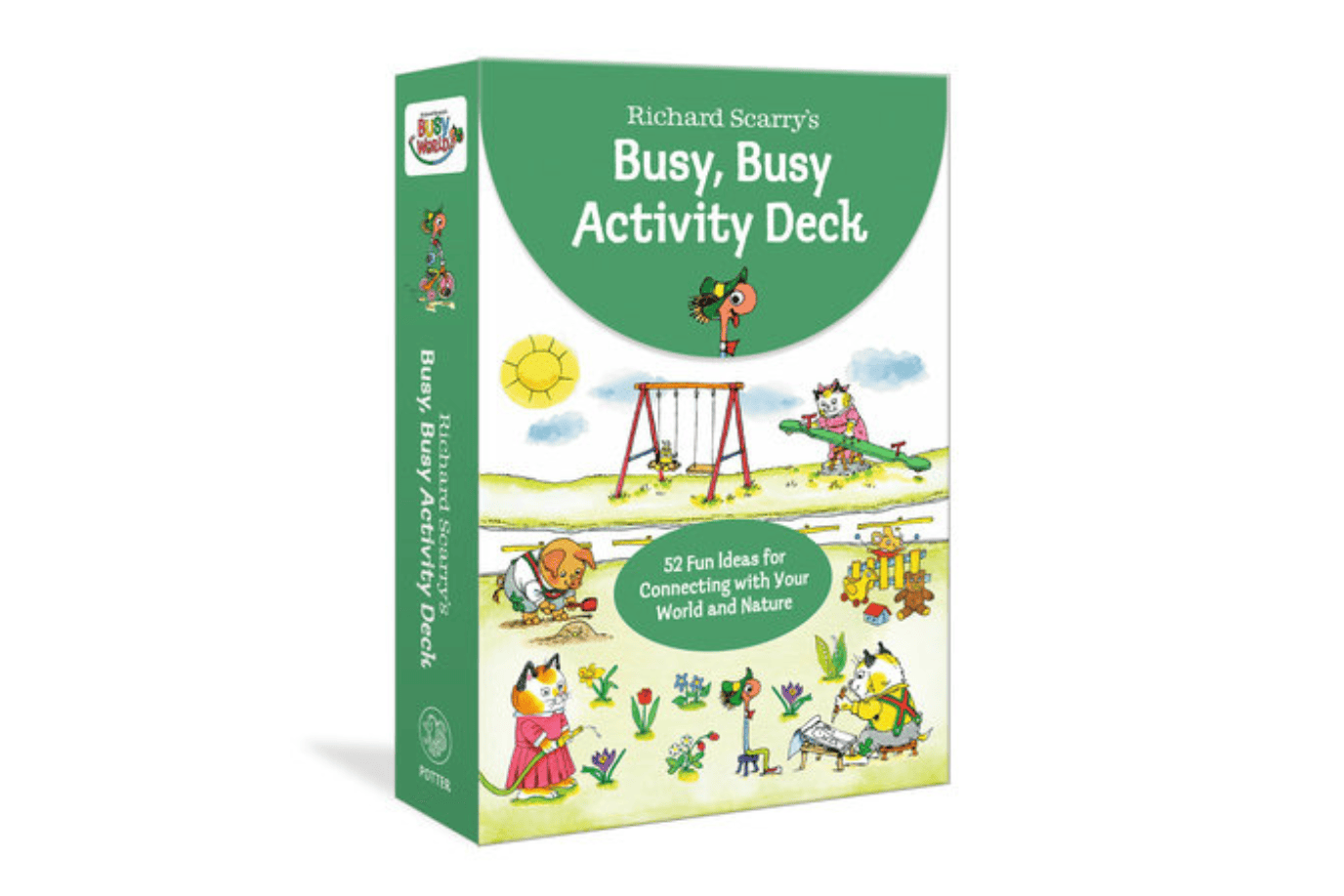 Richard Scarry's Busy, Busy Activity Deck: 52 Fun Ideas for Connecting with Your World and Nature