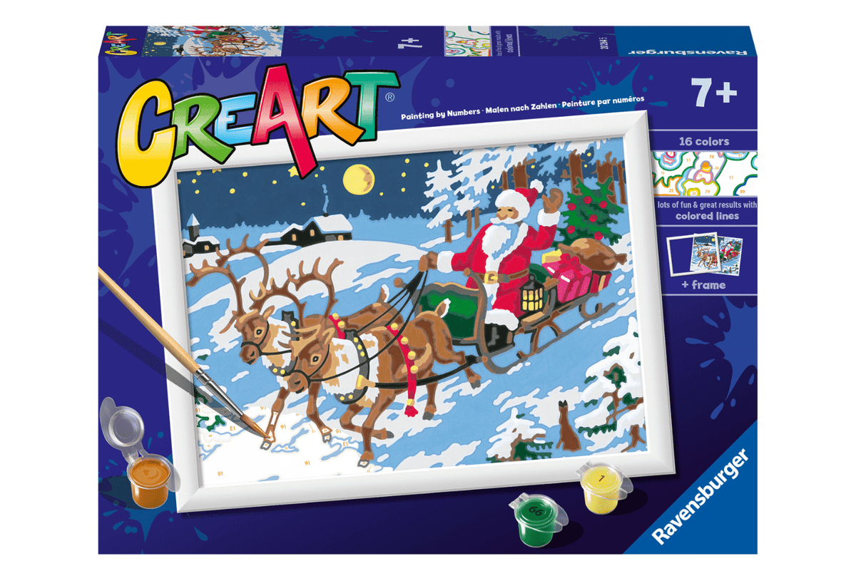 CreArt Paint By Number: The Night Before Christmas