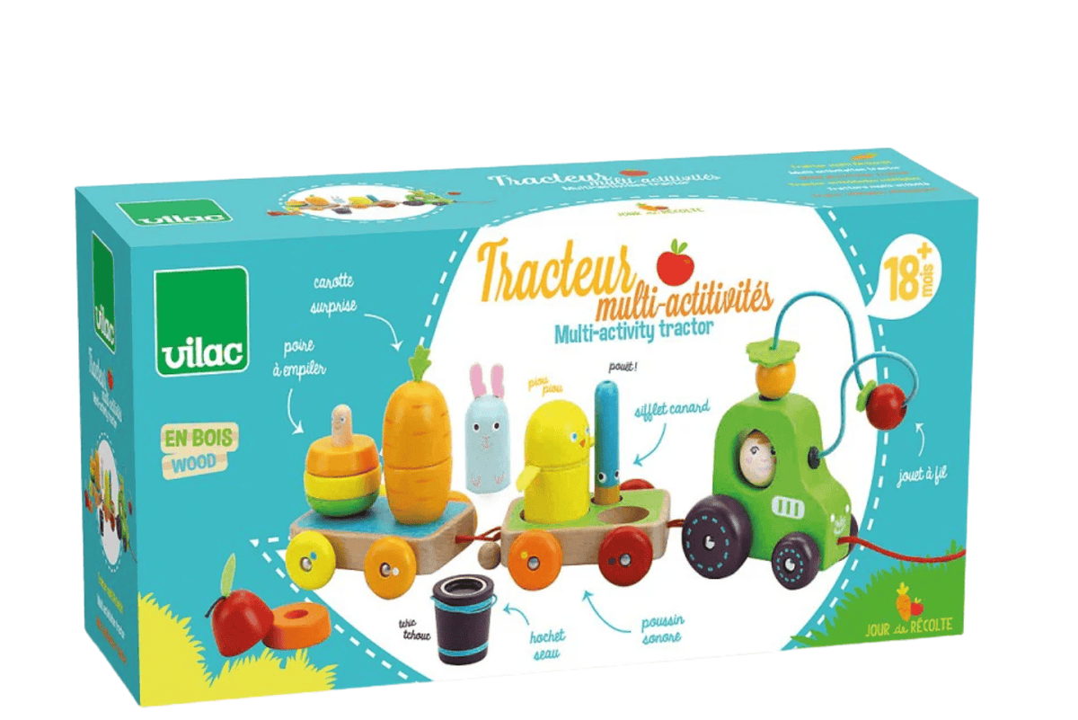 Fire the Imagination Vilac Multi-Activity Tractor