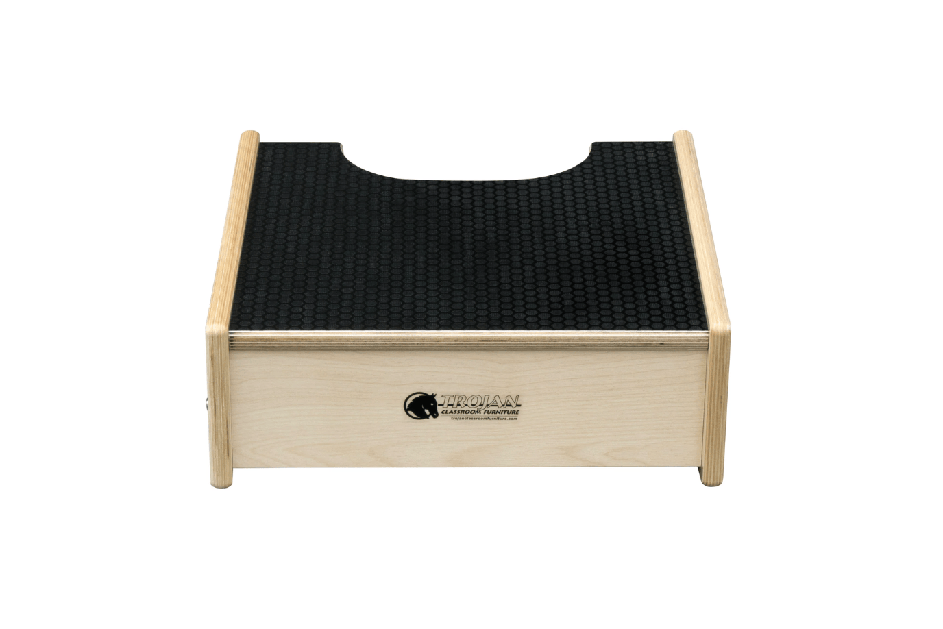 Trojan Classroom Furniture Washroom Step Stool - Single Step - Made in Canada