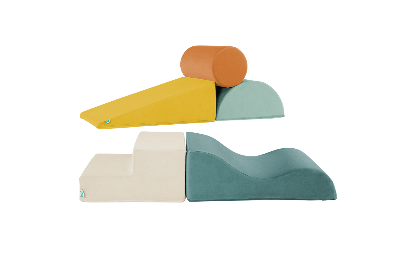 K.I.D. Toys Inc. WonderShapes - 5-Piece Sensory Foam Playset