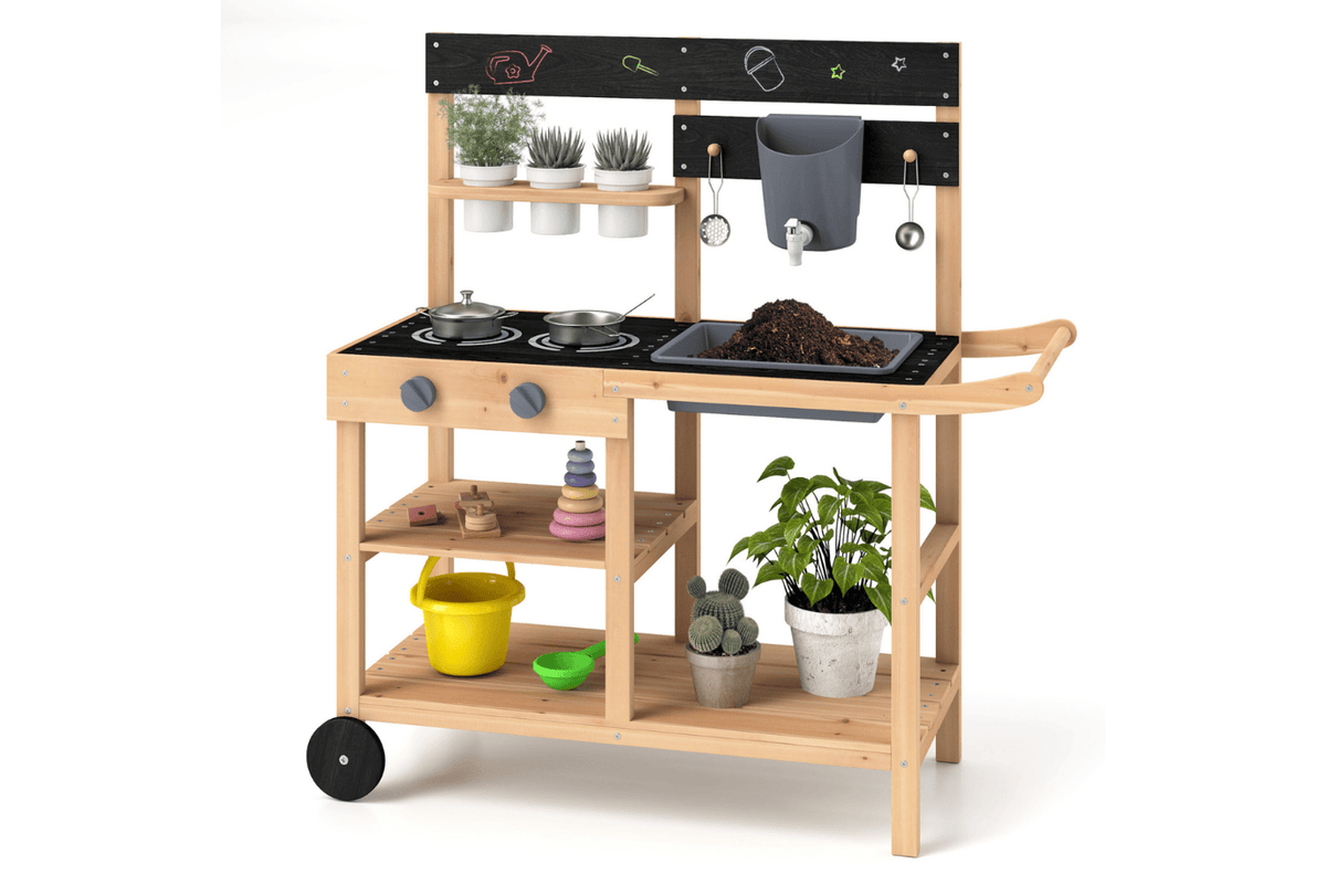 Costway Children’s Outdoor Mud Kitchen