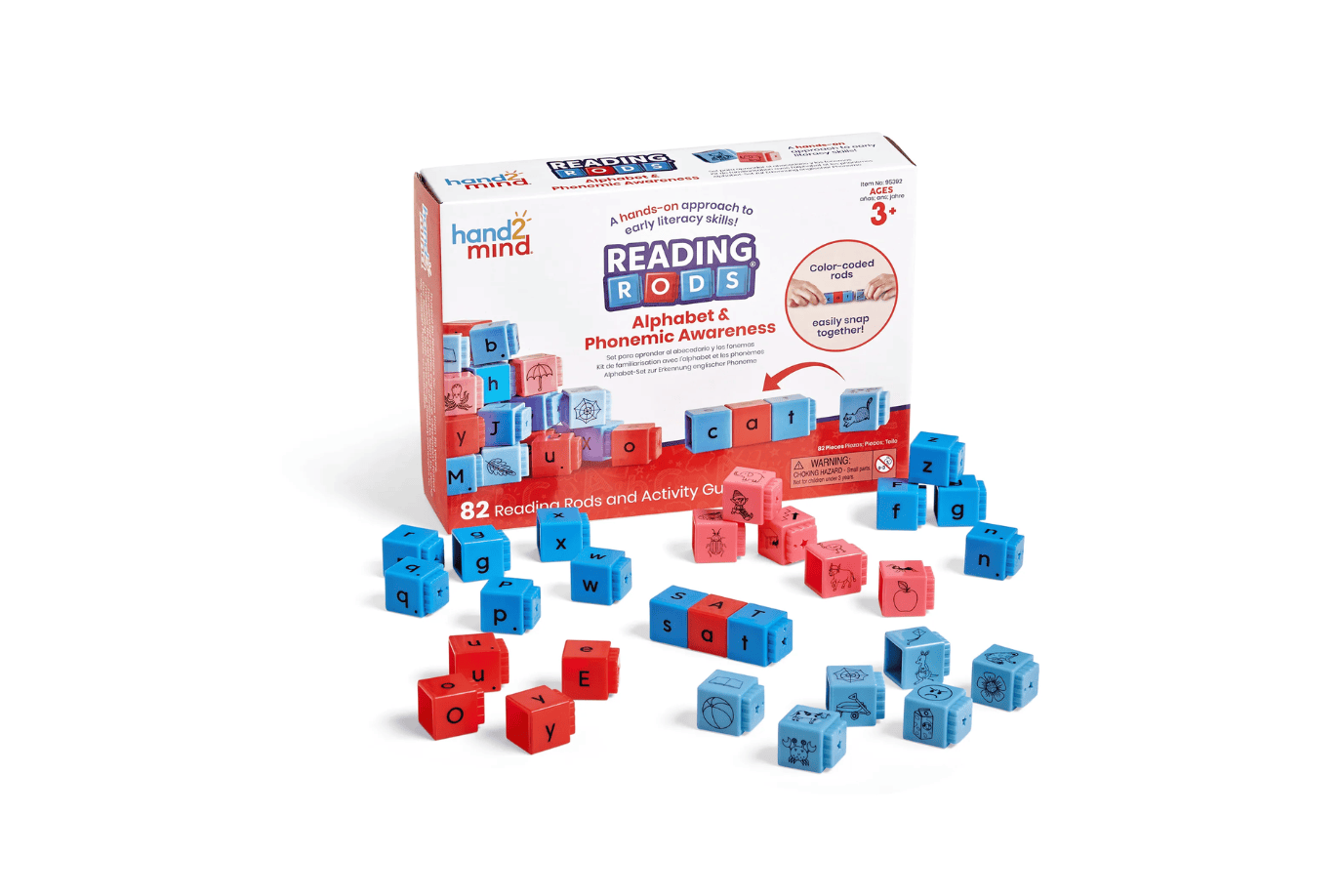 Learning Resources Reading Rods® Alphabet & Phonemic Awareness
