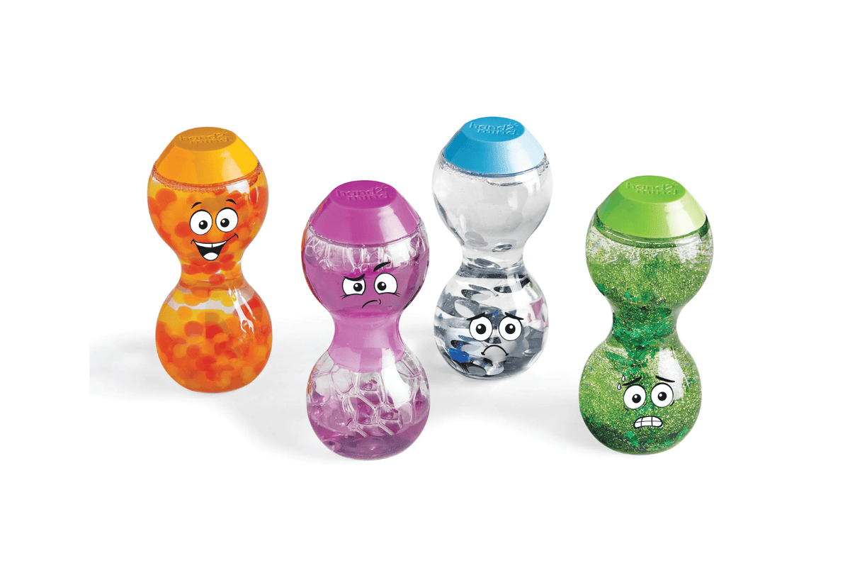 Learning Resources Excited/Lonely/Nervous/Impatient Express Your Feelings Sensory Bottles